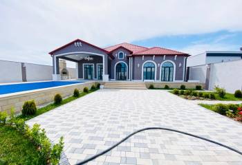 Satilir 4 otaqli ev villa Bakı Satılır bağ 180 m², Mərdəkan q.