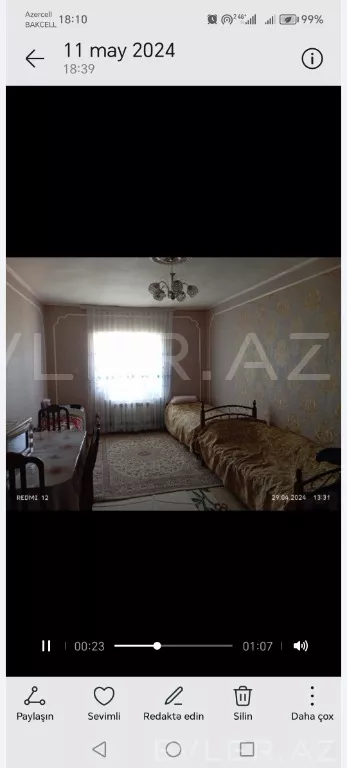 Satılır, həyət evi/villa