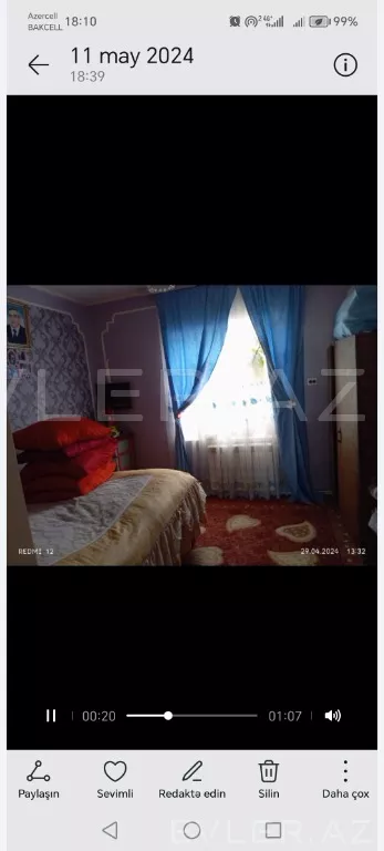 Satılır, həyət evi/villa